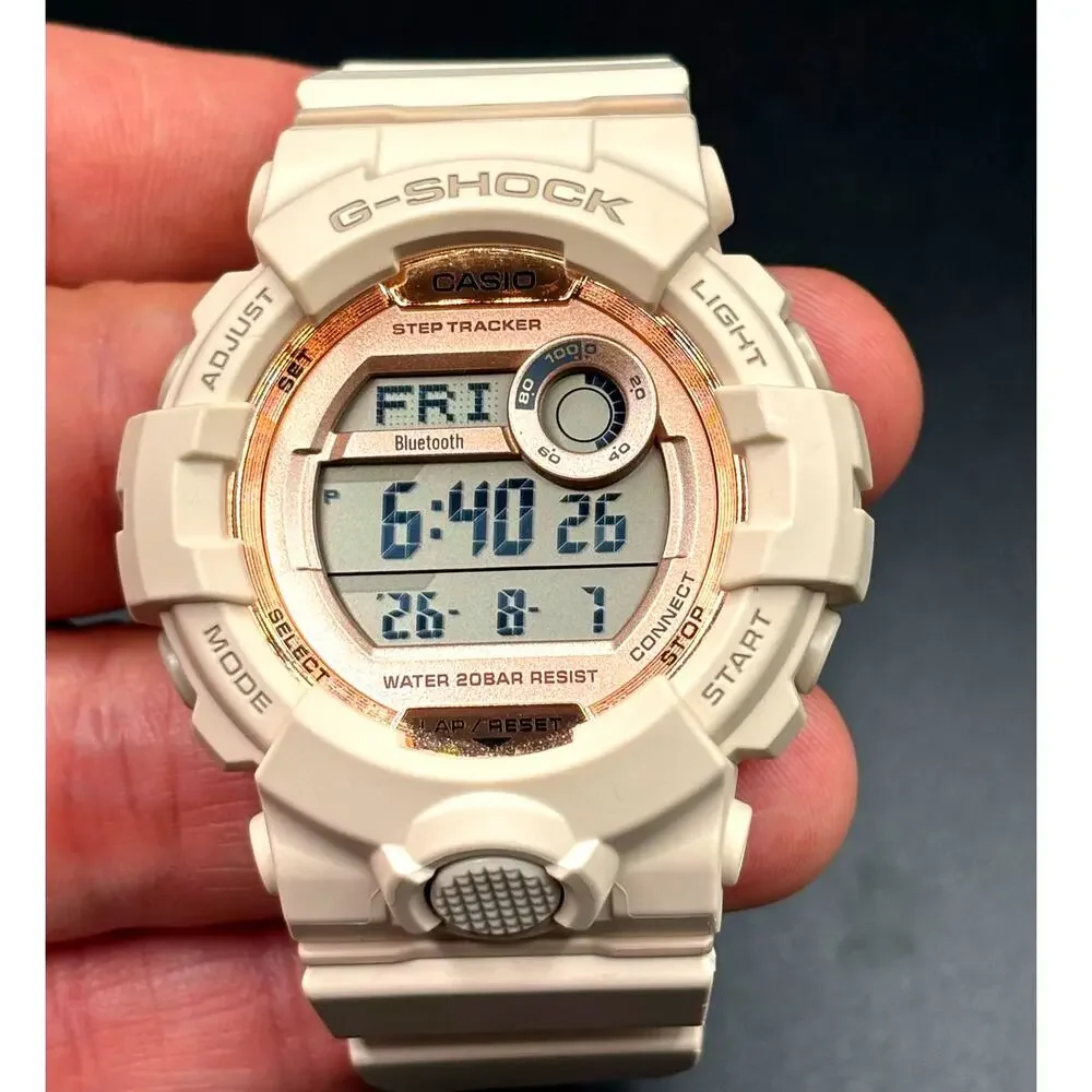Casio G-Shock GMD-B800-4 G-SQUAD Bluetooth Step Tracker Women’s Watch